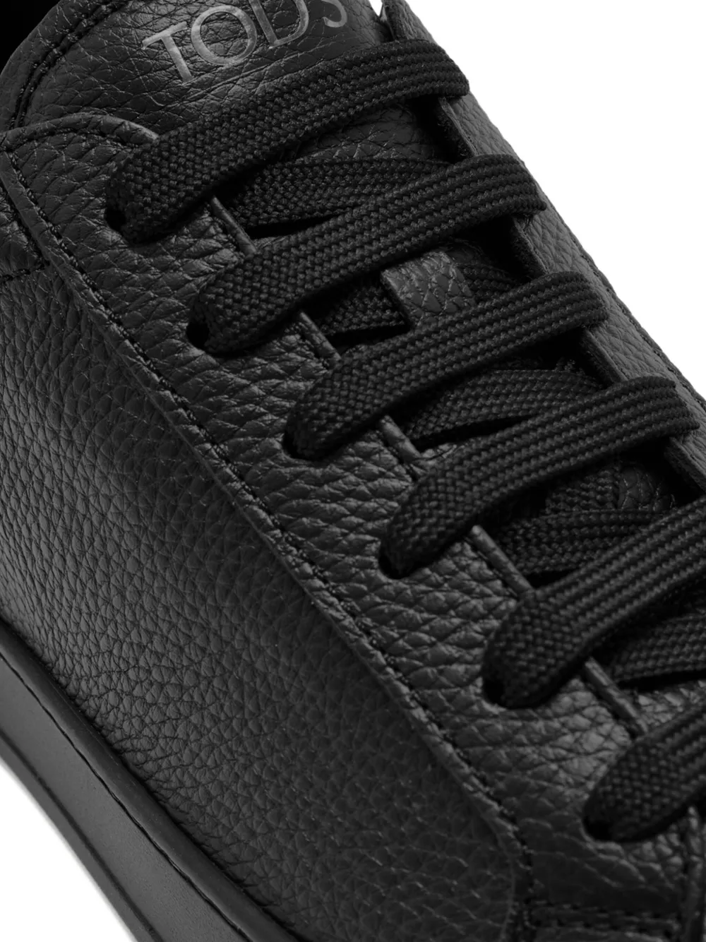 Tod's Bewerkte sneakers Zwart