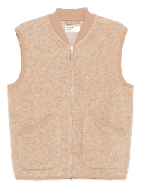 Universal Works zipped gilet