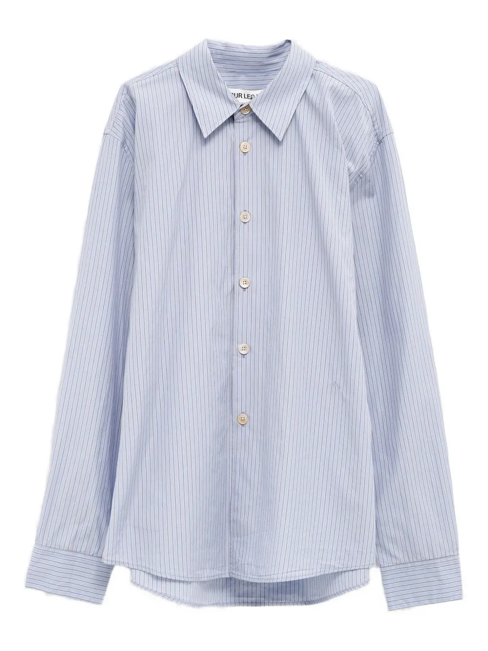 OUR LEGACY Precious striped-pattern shirt | Blue | Image 1