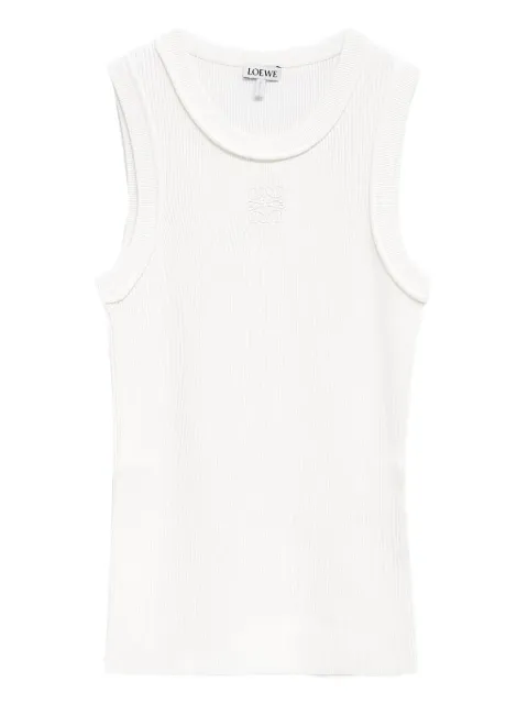 LOEWE lgo-embroidered top