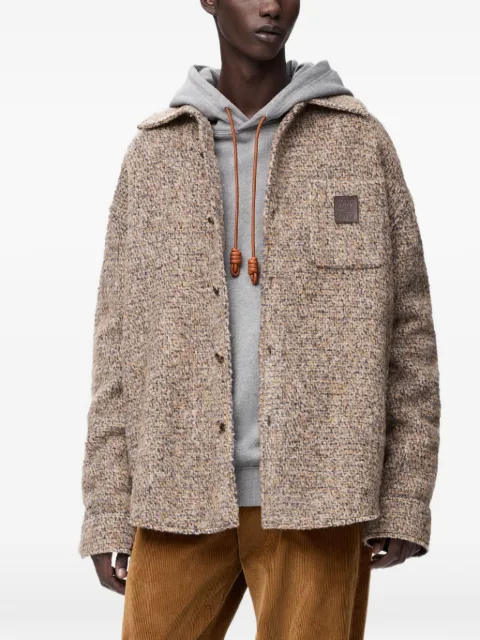 LOEWE button-fastening shirt jacket
