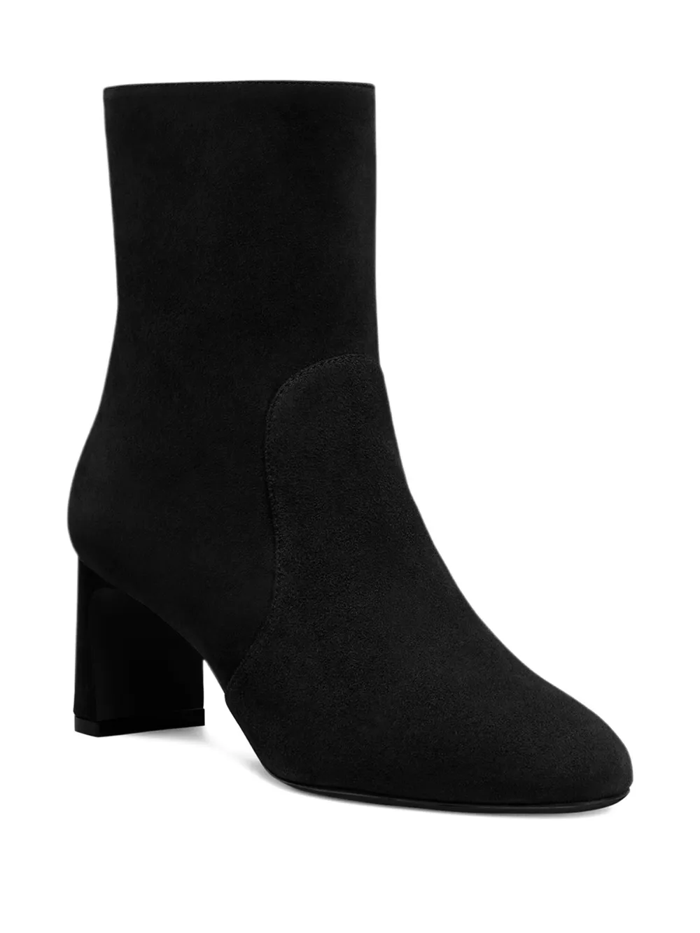 Stuart Weitzman 60mm Babette Suede Ankle Boots In Black
