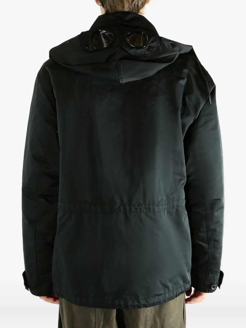 C.P. Company Jack met capuchon Zwart