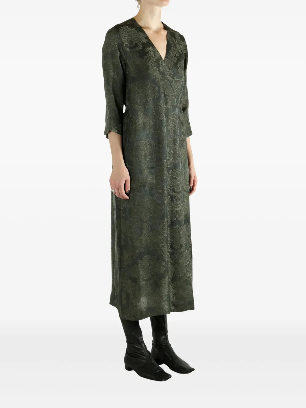 Uma Wang Anthea jurk - Groen