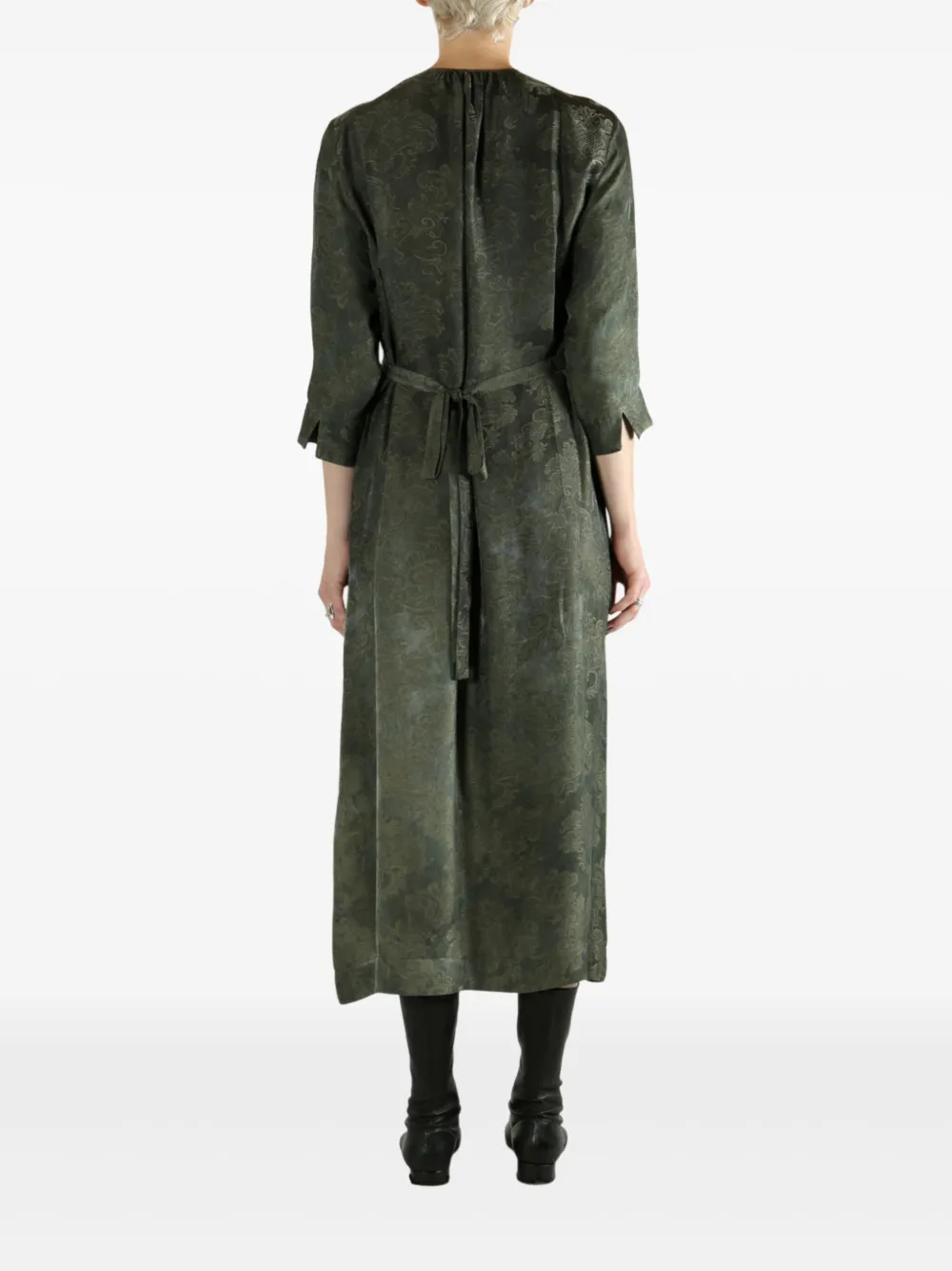 Uma Wang Anthea jurk Groen