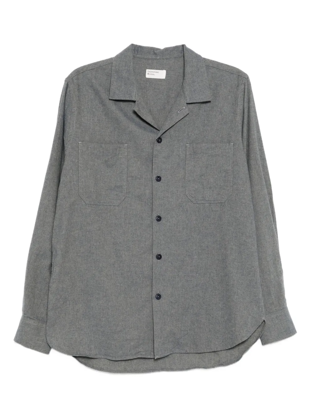 Universal Works フランネル シャツ - ブルー Universal Works フランネル シャツ - ブルー
