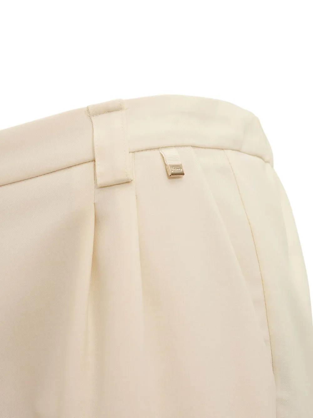 Herno Pleated Trousers In Neutral