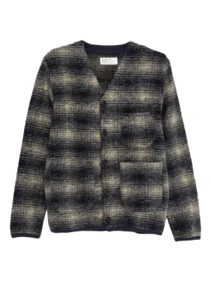 OUR LEGACY チェック カーディガン | ブラウン | FARFETCH JP