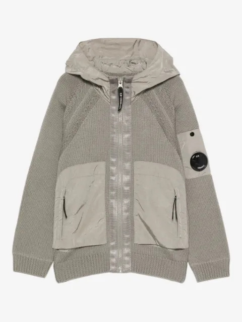 C.P. Company Kids zip-up hooded jacket