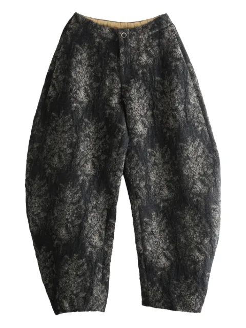 Uma Wang abstract-pattern trousers