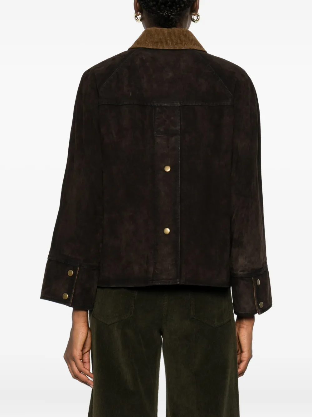 The Jack Leathers Leather Jacket In Brown