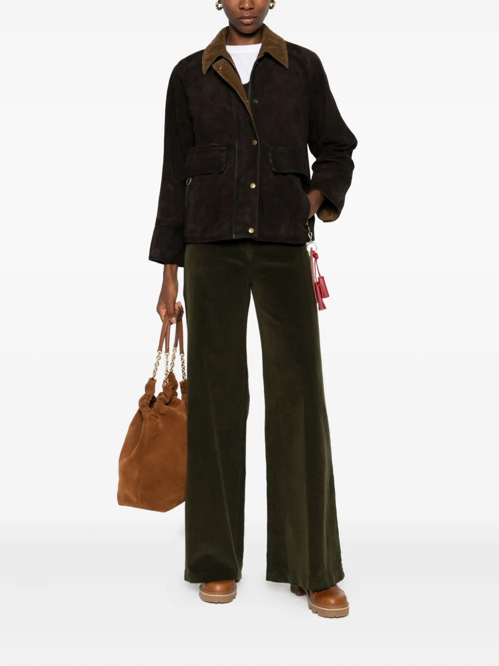 The Jack Leathers Leather Jacket In Brown