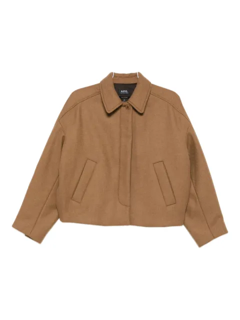A.P.C. patch-pocket jacket