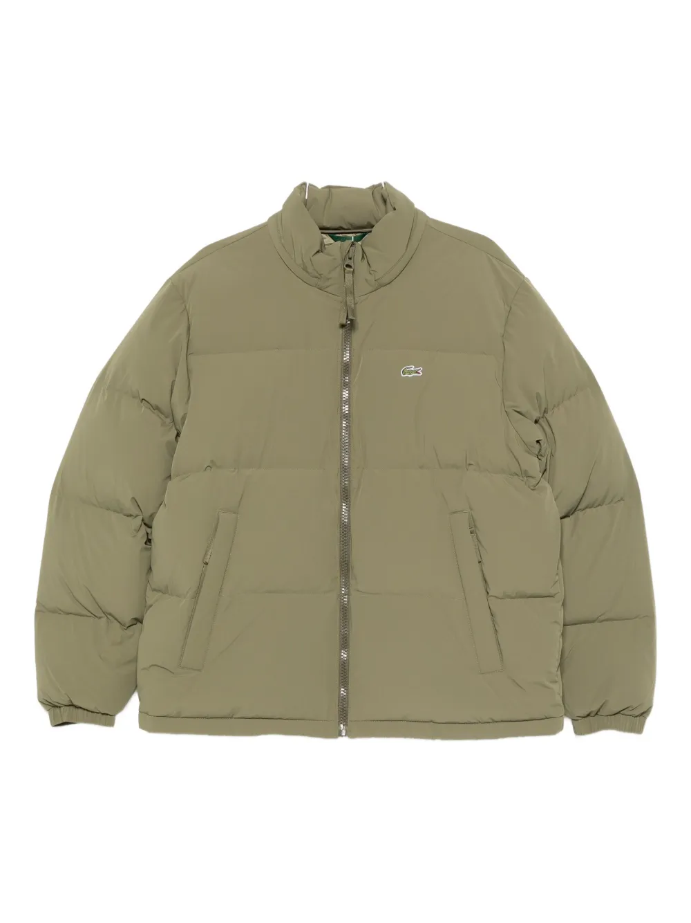Lacoste waterproof puffer jacket - Verde