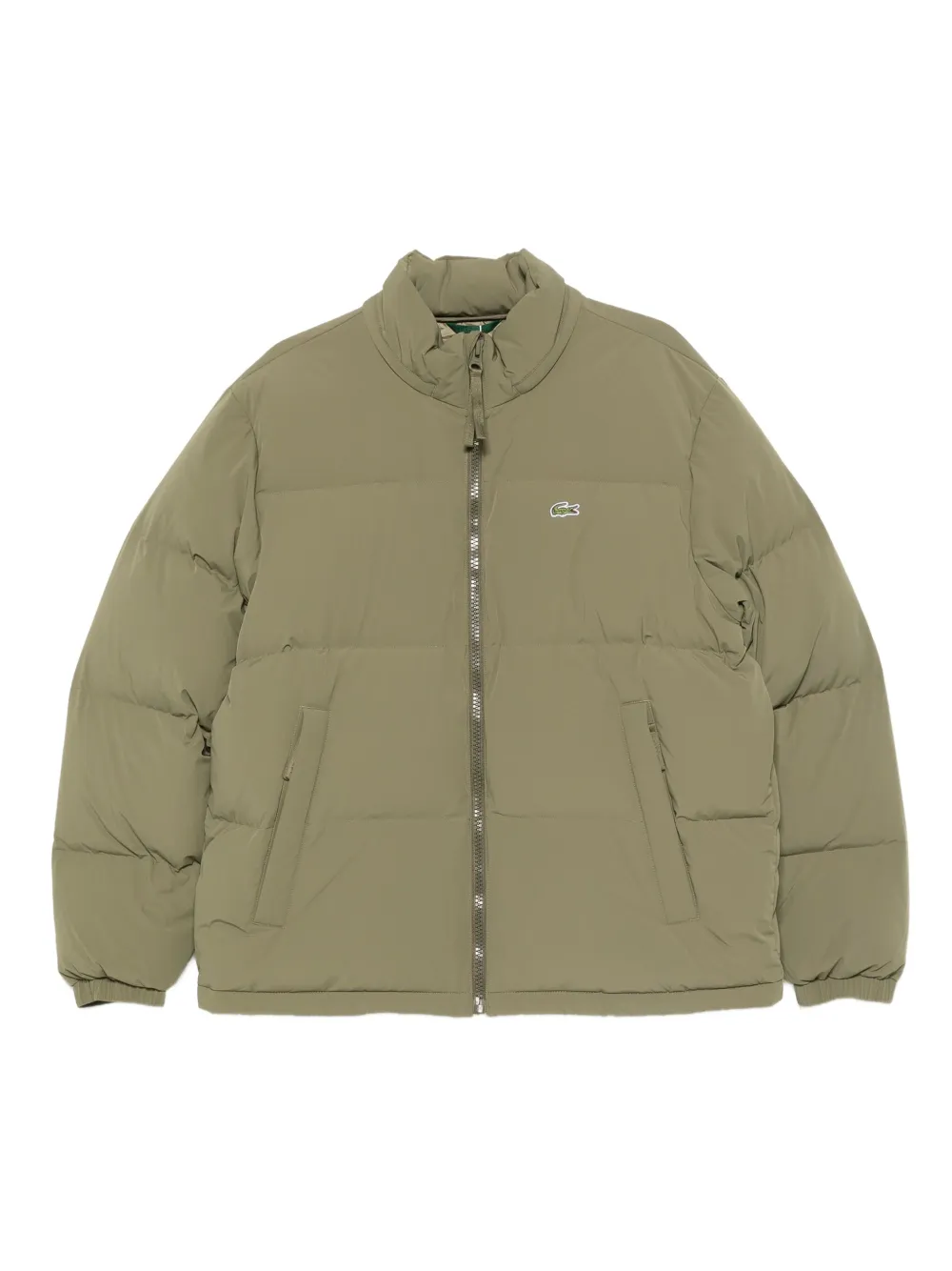 Lacoste ウォータープルーフ パデッドジャケット - グリーン Lacoste ウォータープルーフ パデッドジャケット - グリーン