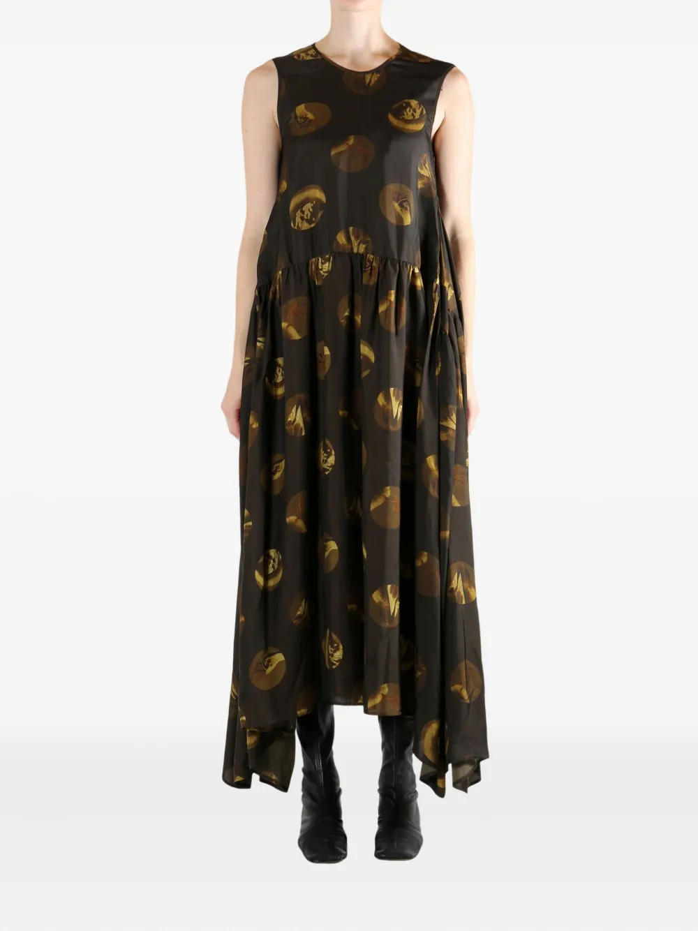 Uma Wang Avery dress - Bruin