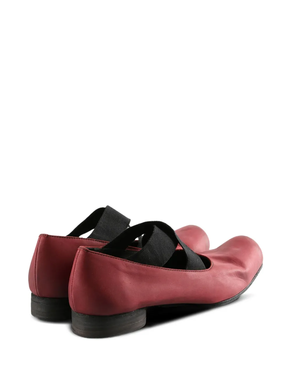 Uma Wang Leren pumps Rood
