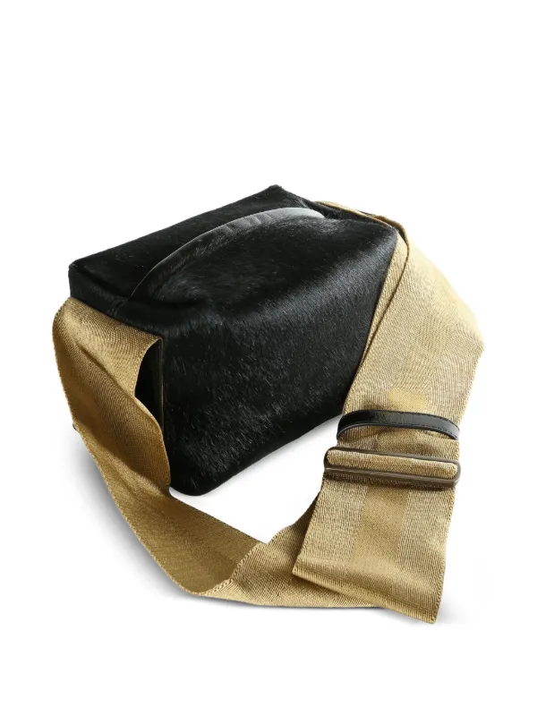 Uma Wang レザーショルダーバッグ Uma Wang レザー ショルダーバッグ | ブラウン | FARFETCH JP