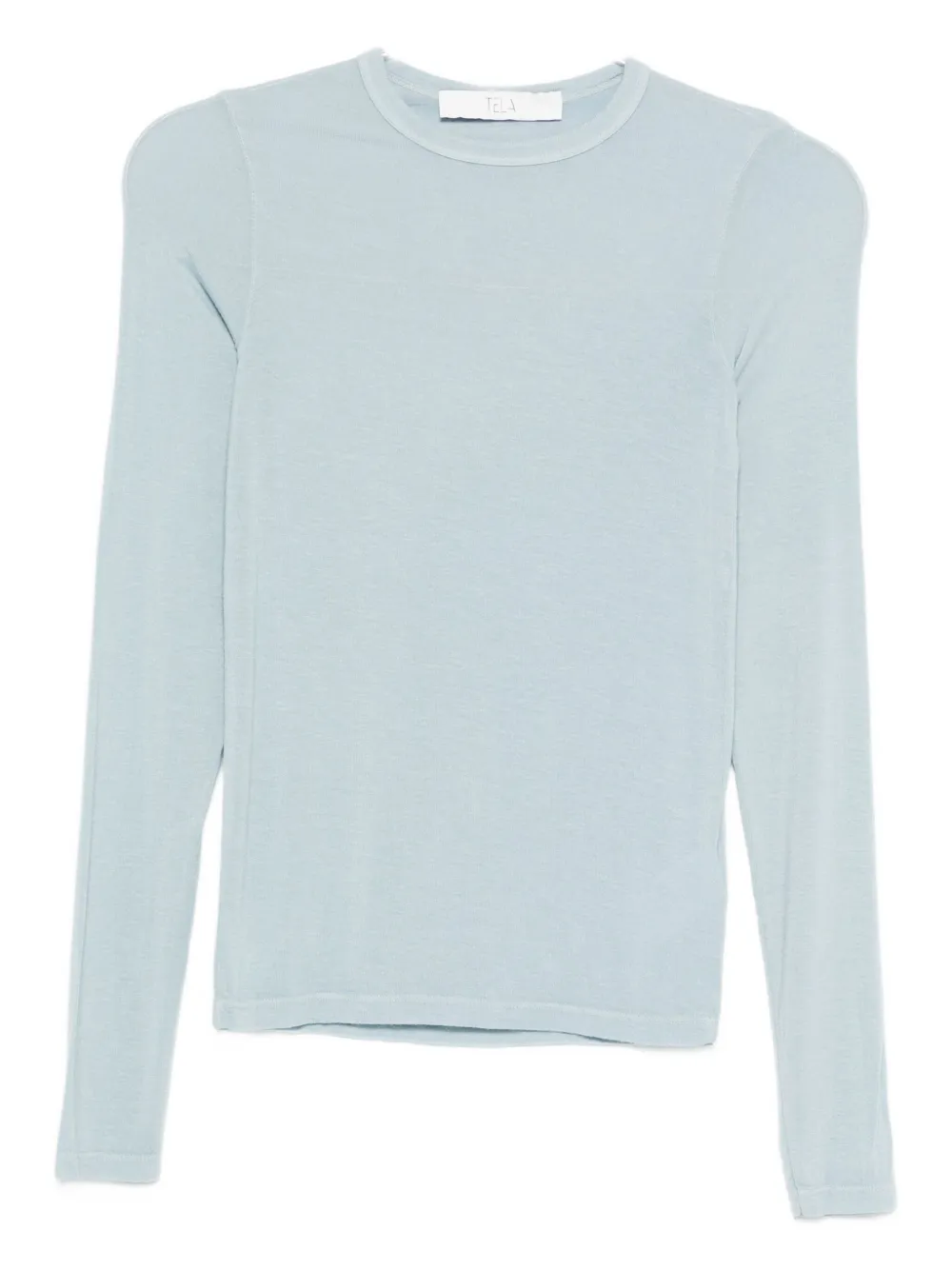 Tela playera con cuello redondo | azul | Image 1