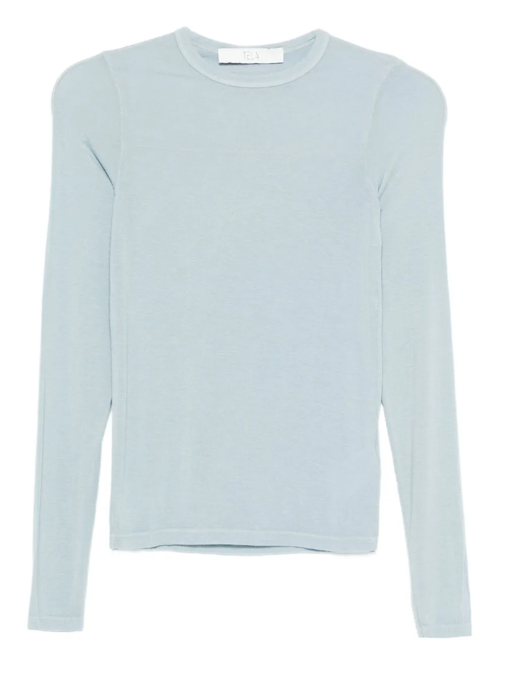Tela playera con cuello redondo | azul | Image 1