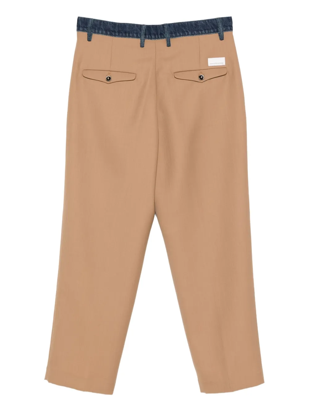 Nine In The Morning denim-panel trousers | Tapered Pants | Image 2