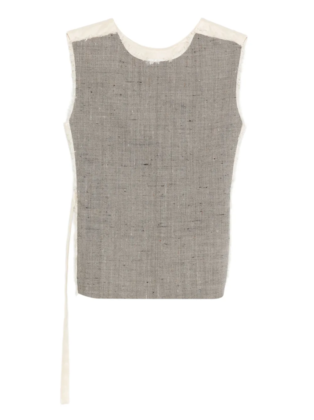 Tela Gilet con inserti | grigio | Image 1