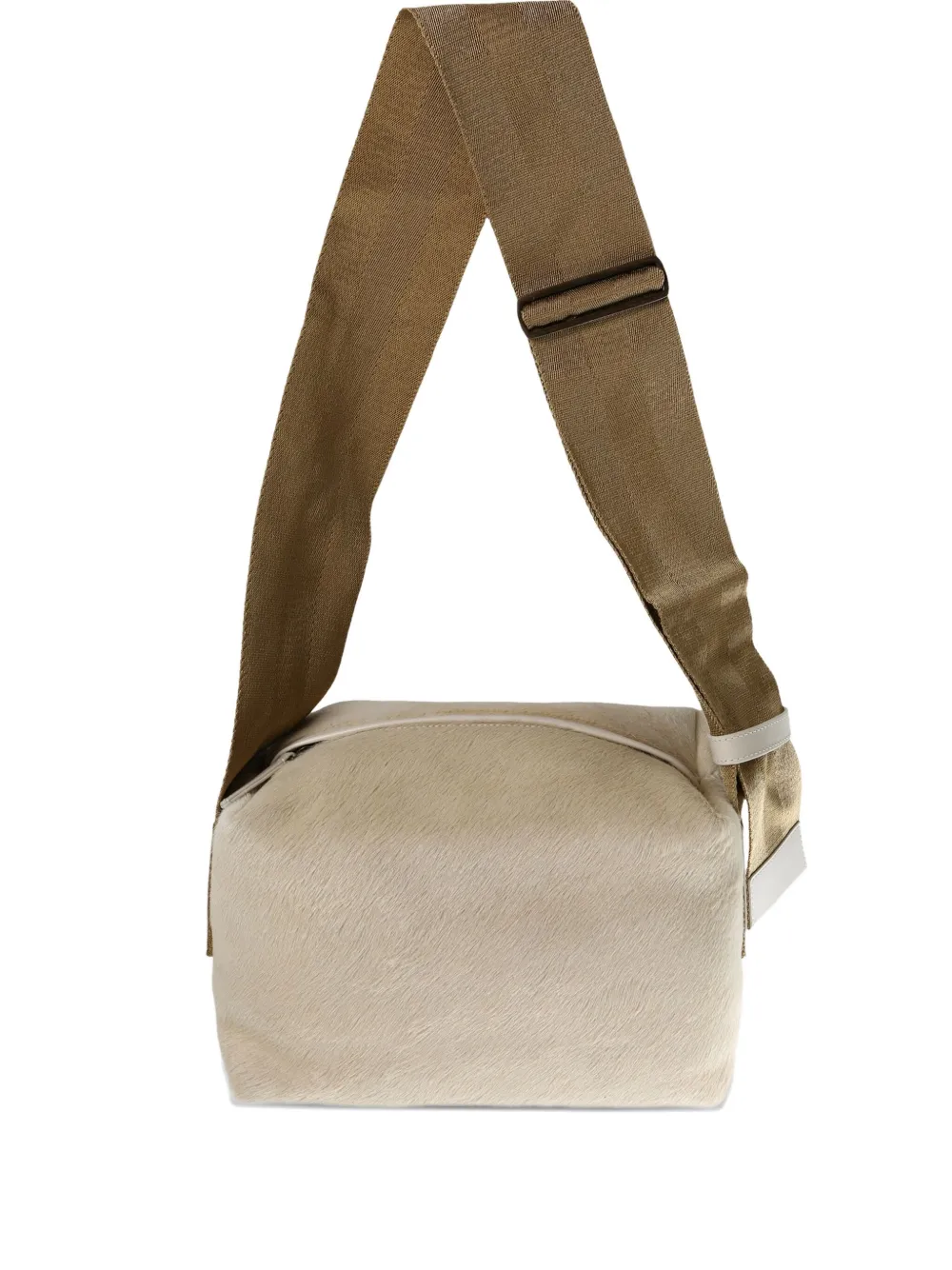 Uma Wang medium leather shoulder bag - Toni neutri