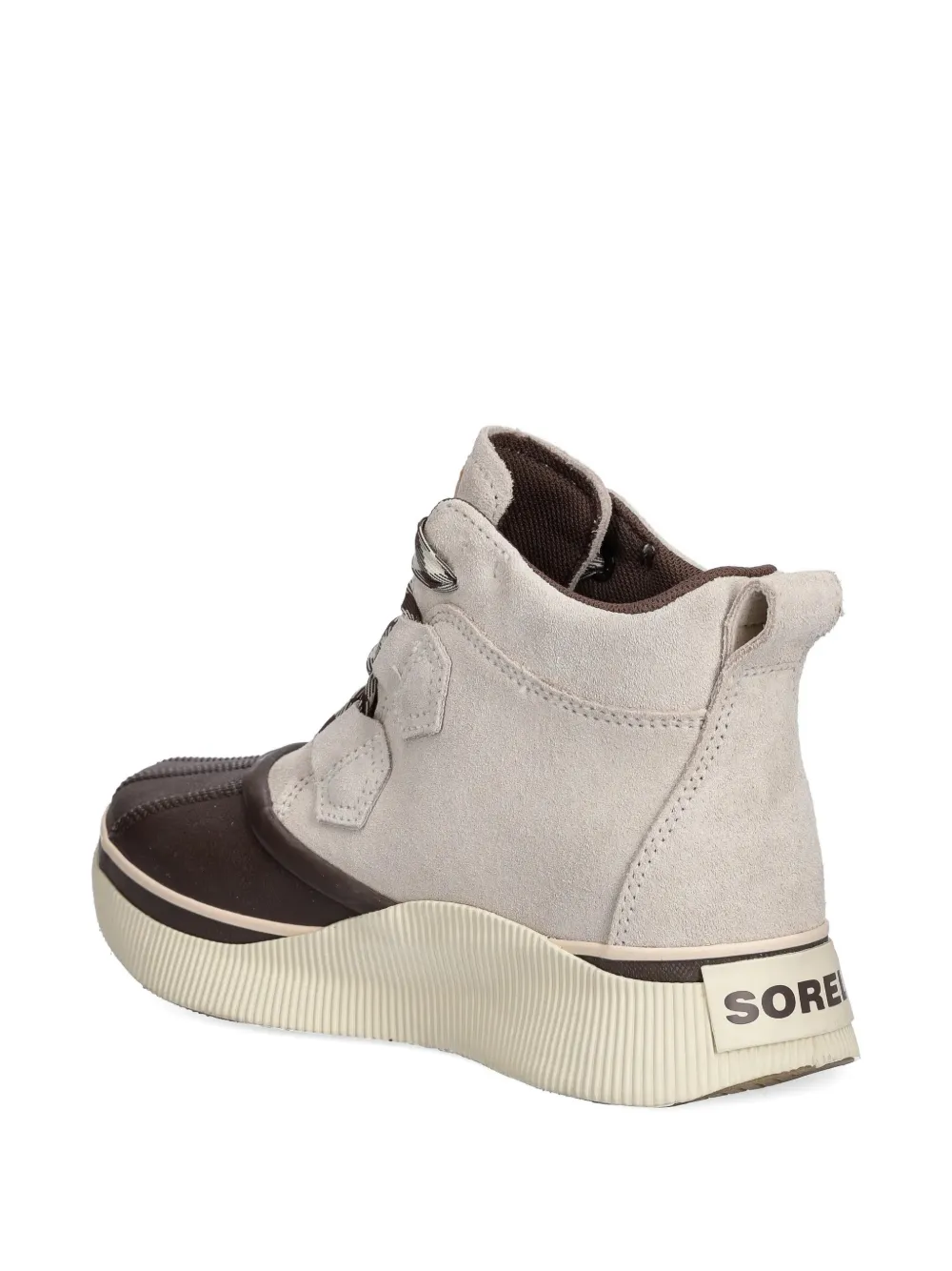 SOREL Out N About™ enkellaarzen met logo-applicatie Beige