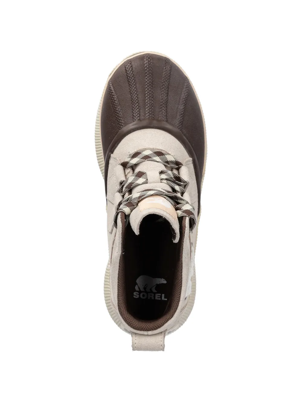 SOREL Out N About™ enkellaarzen met logo-applicatie Beige