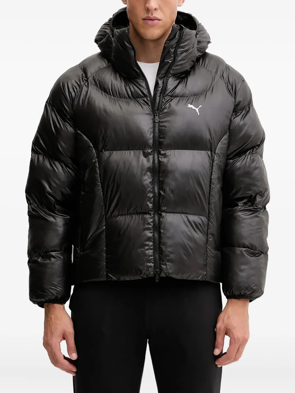 PUMA chaqueta con capucha | negro | Image 1