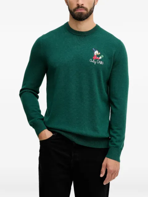 MC2 Saint Barth detail-embroidered crew-neck sweater