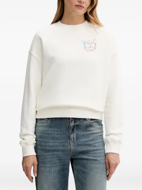 MC2 Saint Barth detail-embroidered sweatshirt