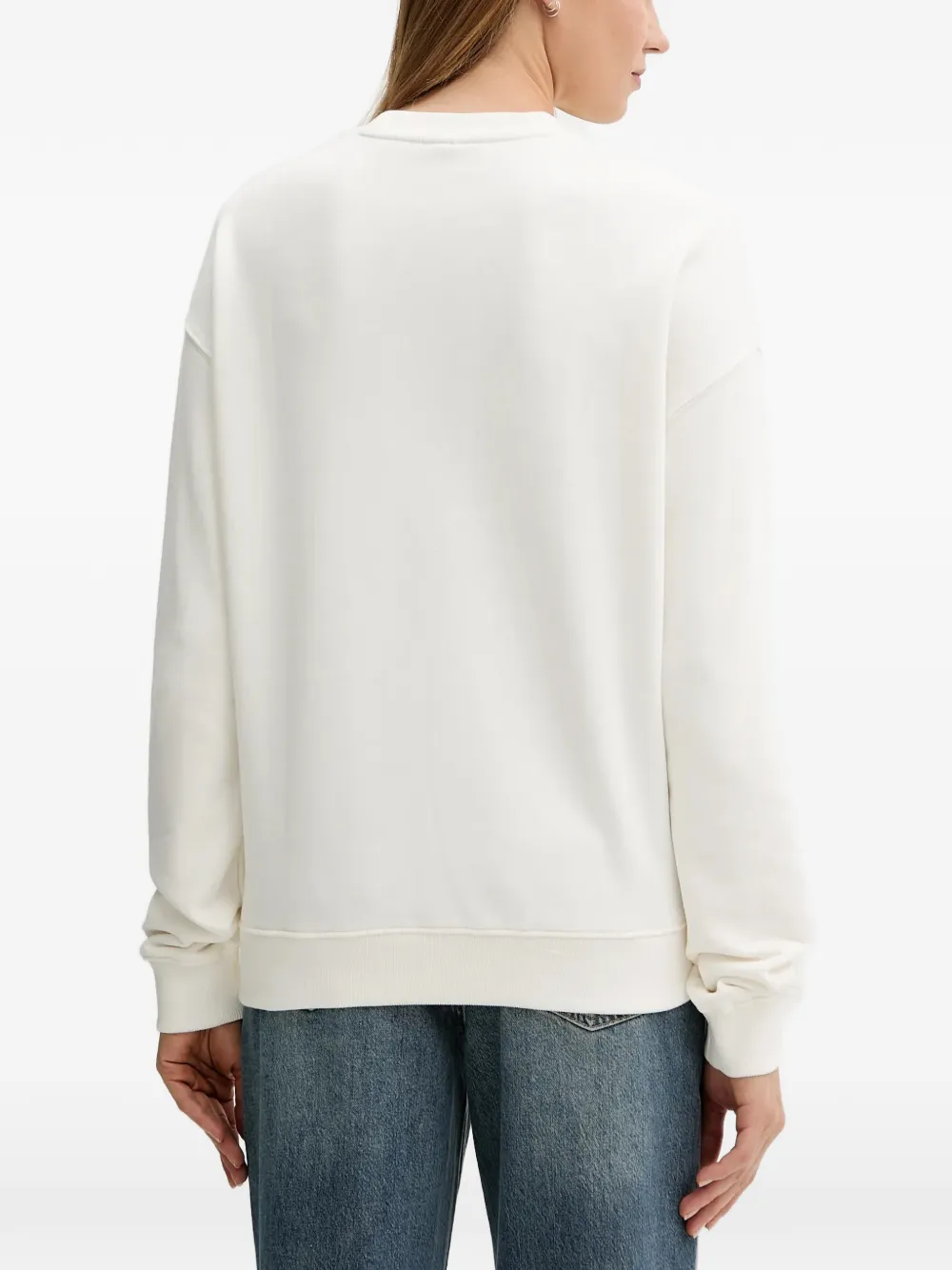  Mc2 Saint Barth Detail-embroidered Sweatshirt - White 