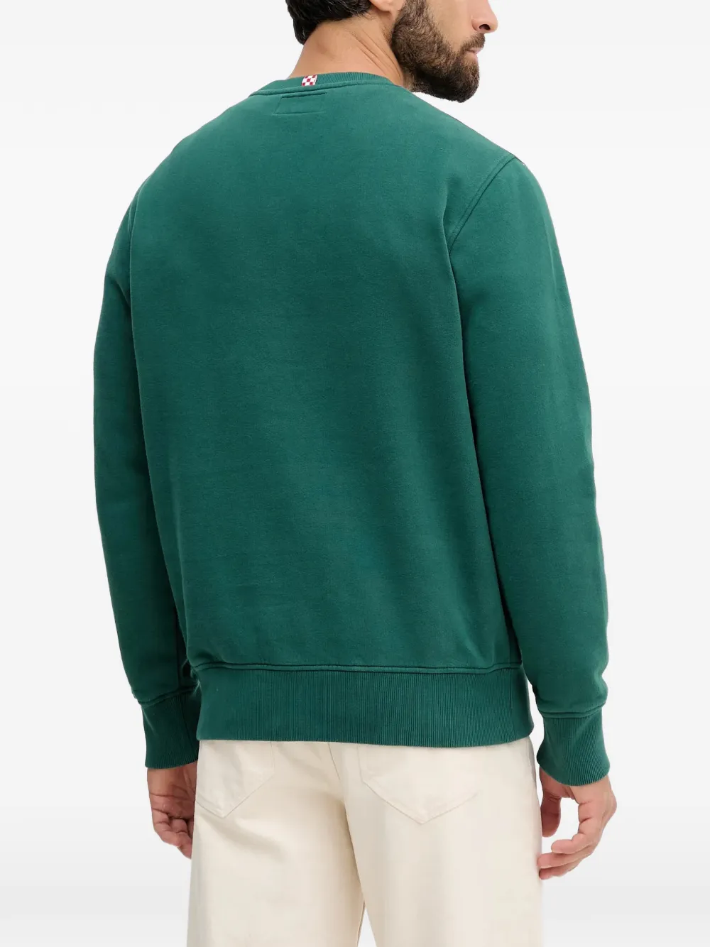 MC2 Saint Barth x Peanuts sweater met borduurwerk Groen