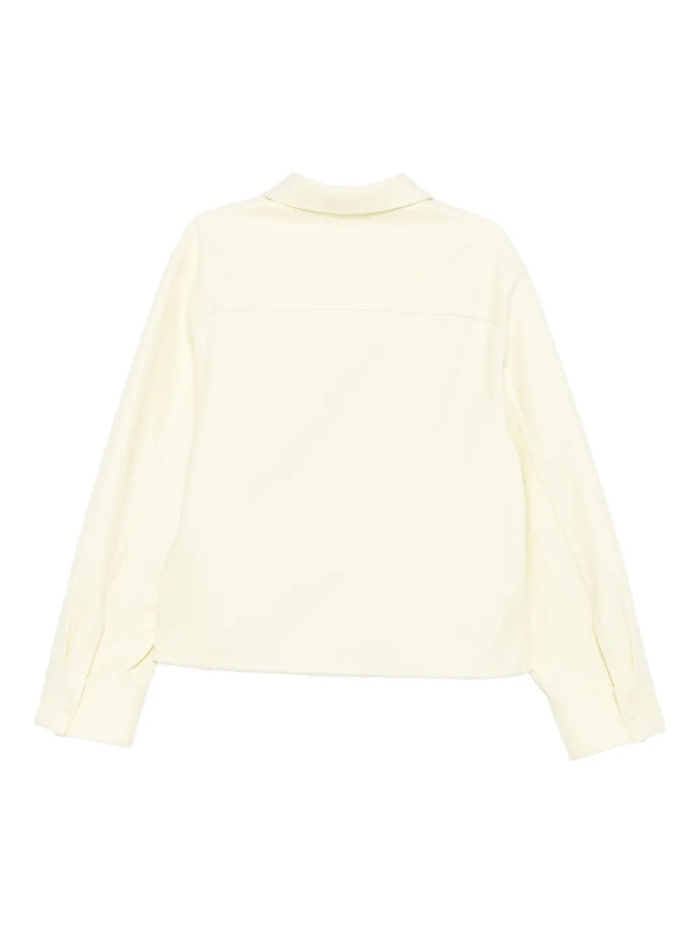 Jil Sander chest-pocket shirt - Geel