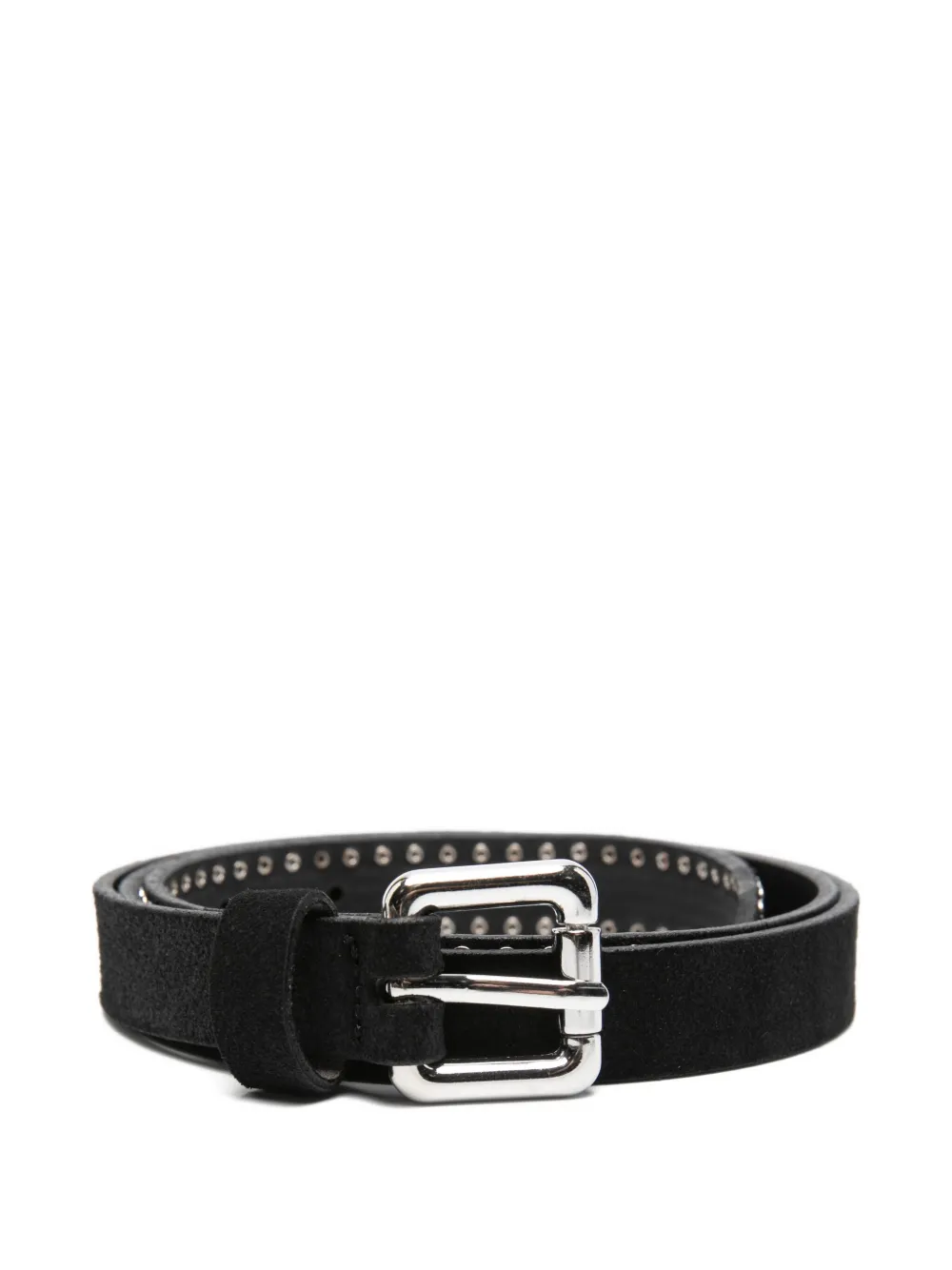 Tela Studded Buckle Belt In Blue