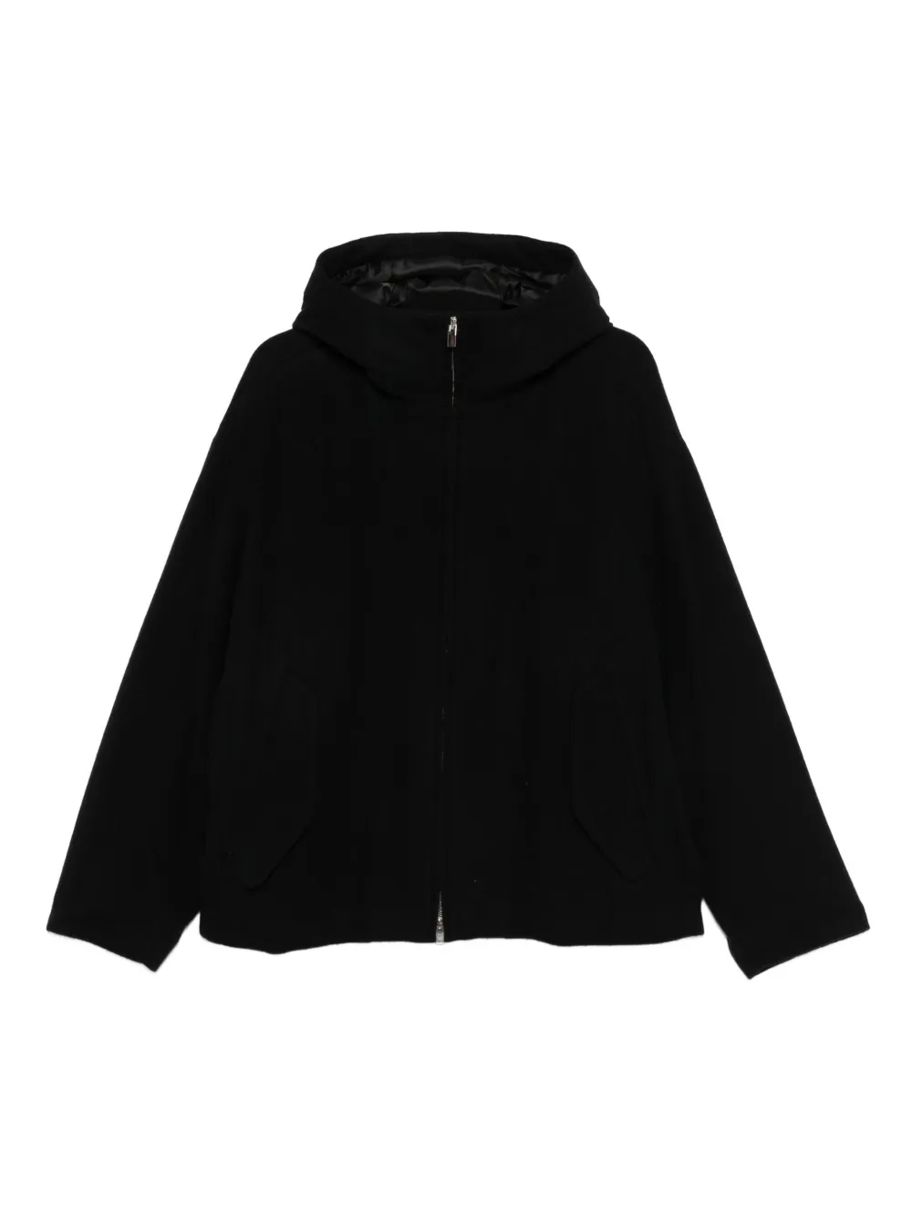 Attachment Shaggy Padded Hooded jacket | Black | Image 1