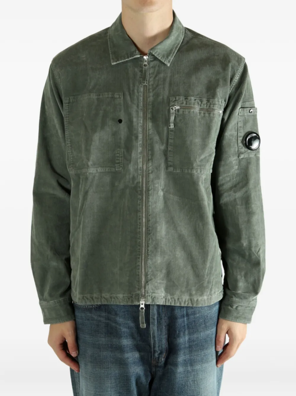C.P. Company zip-up shirt - Groen