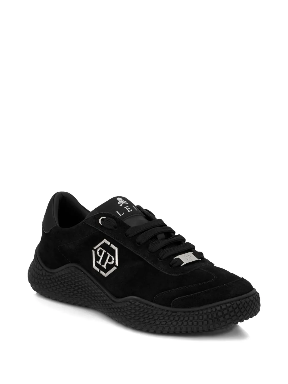 Philipp Plein suede hexagon runner trainers | Low-Tops | Image 2