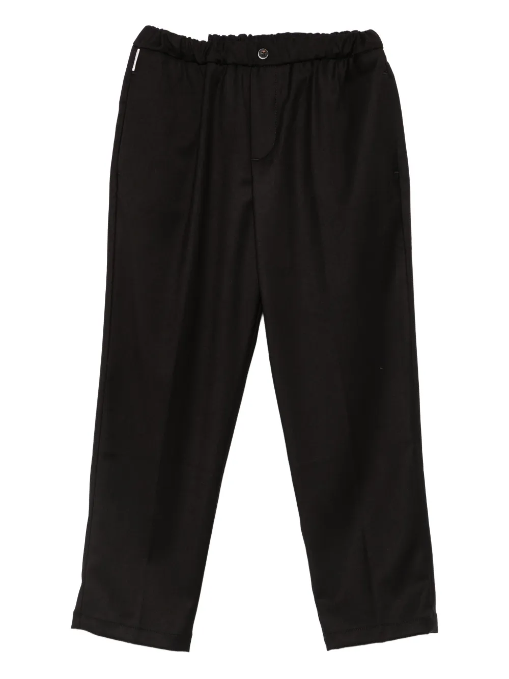 Michael Coal Elasticated-waist Trousers In Black