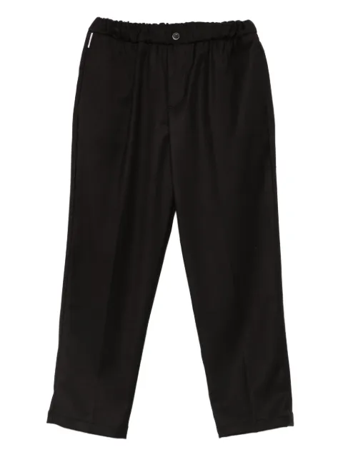 michael coal elasticated-waist trousers