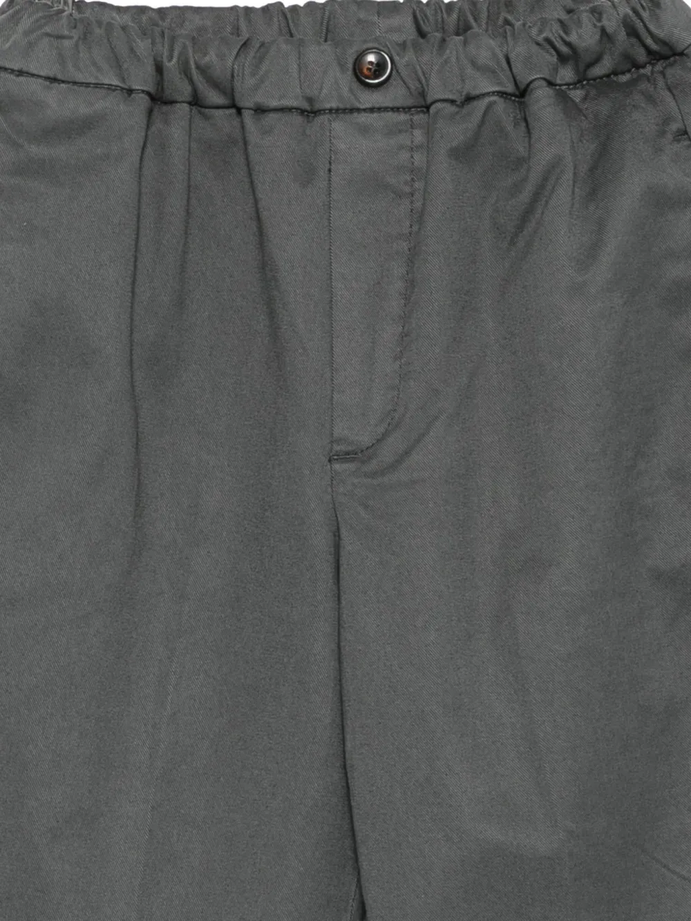 Michael Coal Elasticated-waist Pants In Black