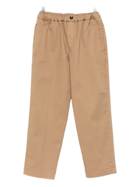 michael coal elasticated-waist trousers