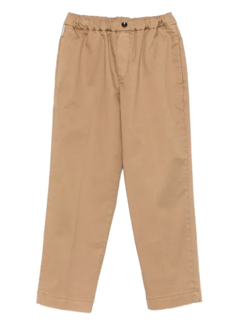 michael coal elasticated-waist trousers