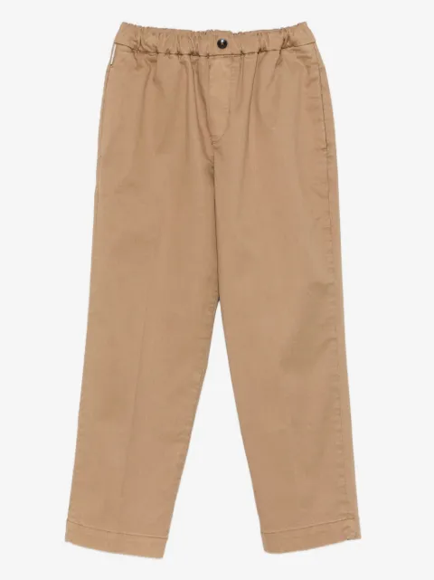 michael coal elasticated-waist trousers