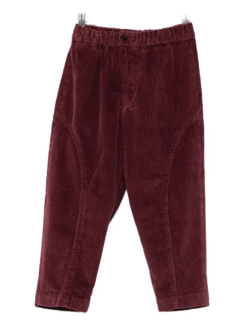 michael coal corduroy straight trousers