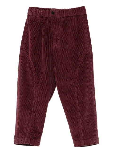 michael coal corduroy straight trousers