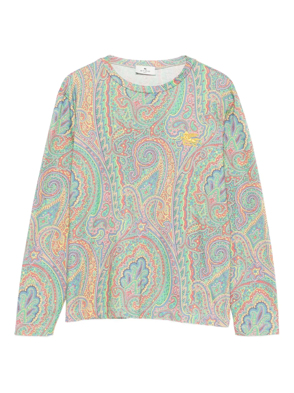 ETRO KIDS paisley-print T-shirt - Green