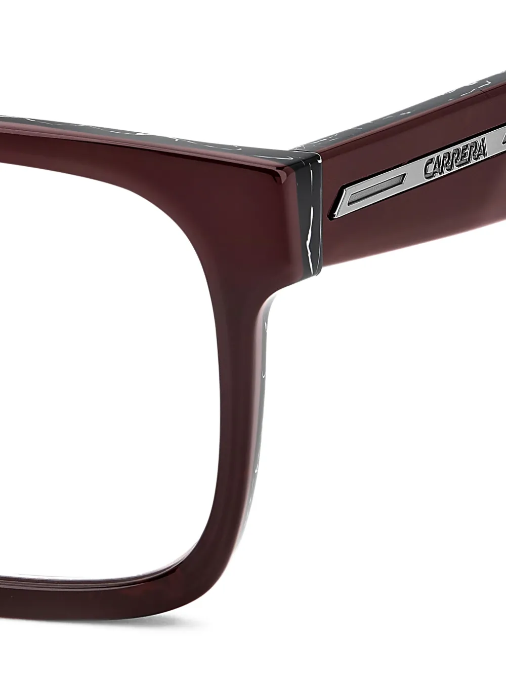 Carrera Square-frame Glasses In Burgundy