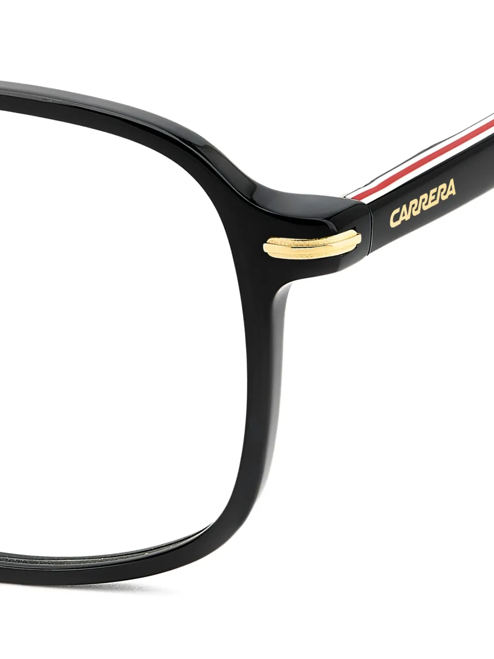 Carrera 373 Geometric-frame Glasses In Black